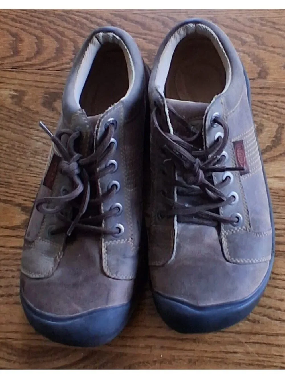 KEEN Men's Austin Shoe|Chocolate Brown/Black Water-Resistant| Size 8